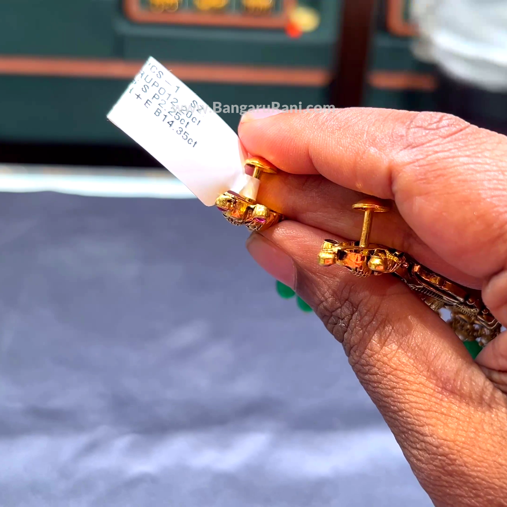 [make to order] 13.95gms EARRINGS 22K