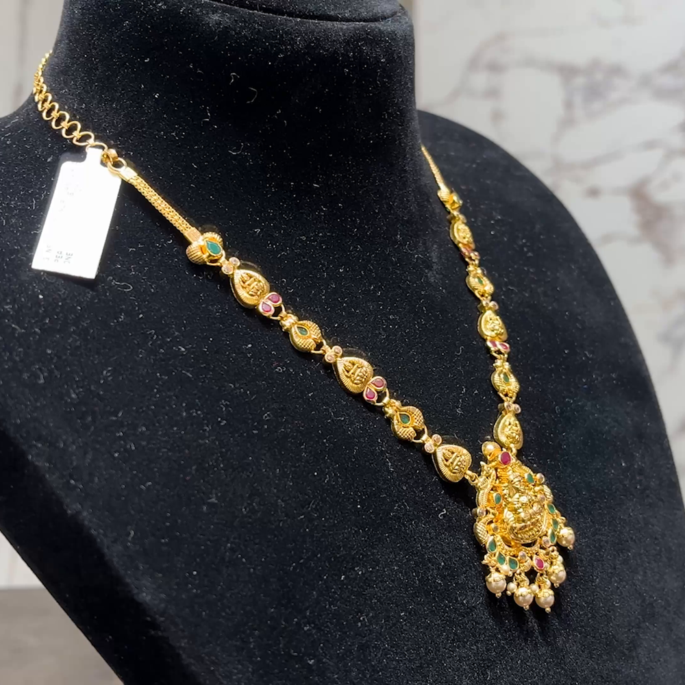 MUKUNDA JEWELLERS 14.293gms NECKLACE 22K Yellow Gold