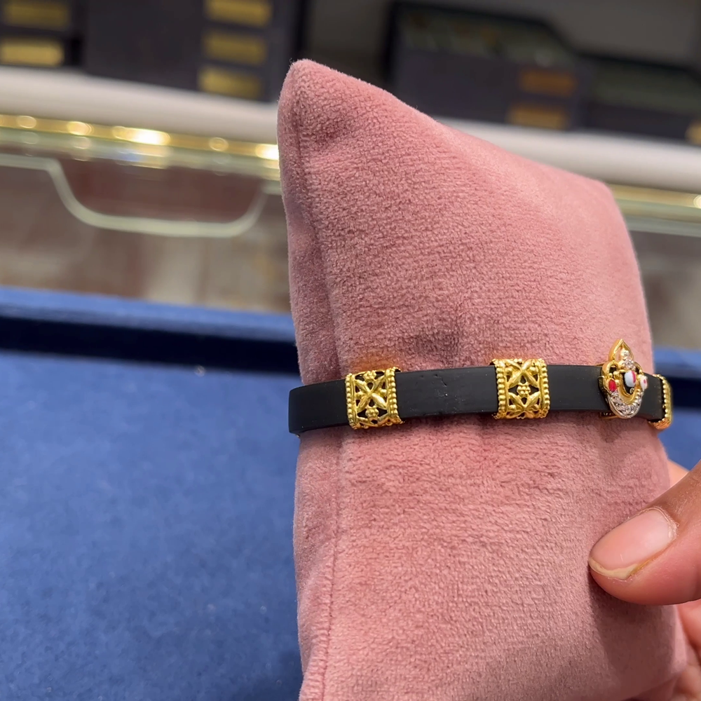 Anu Jewellers 5.14gms Bracelets 22K Yellow Gold