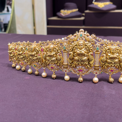 CMR 115.58gms VADDANAM 22K Nakshi