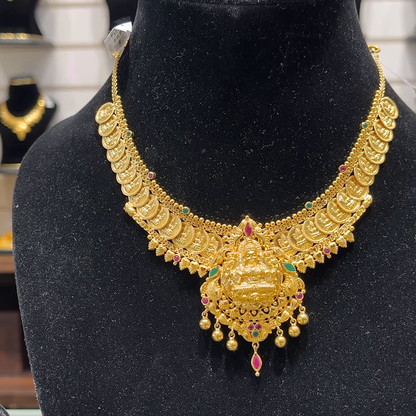 SOUTH INDIA 22.49gms NECKLACE 22K Yellow Gold