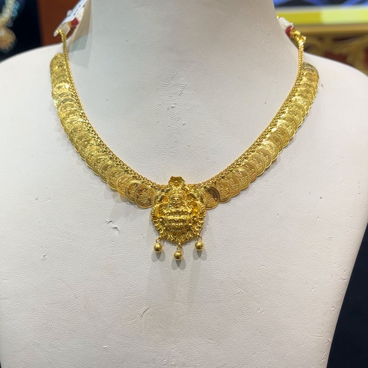 RS BROTHERS 10.752gms NECKLACE 22K Yellow Gold