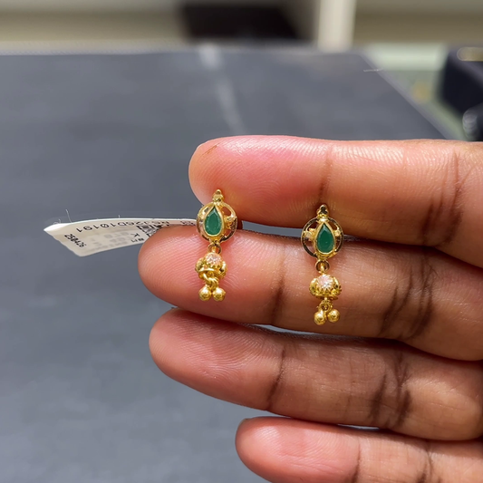 [make to order] 1.878gms EARRINGS 22K