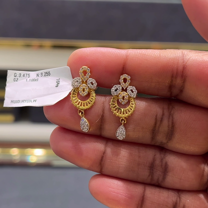 [make to order] 3.255gms EARRINGS 22K