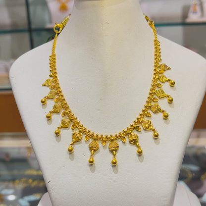 Anu Jewellers 9.046gms NECKLACE 22K Yellow Gold