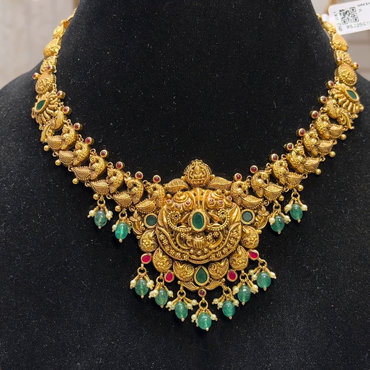 SOUTH INDIA 26.445gms NECKLACE 22K Yellow Gold