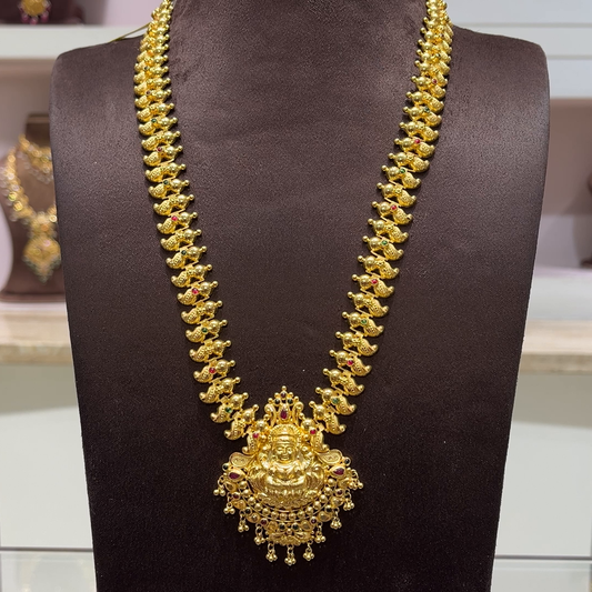 SwarnaKanchi 39.848gms HARAMS 22K Yellow Gold