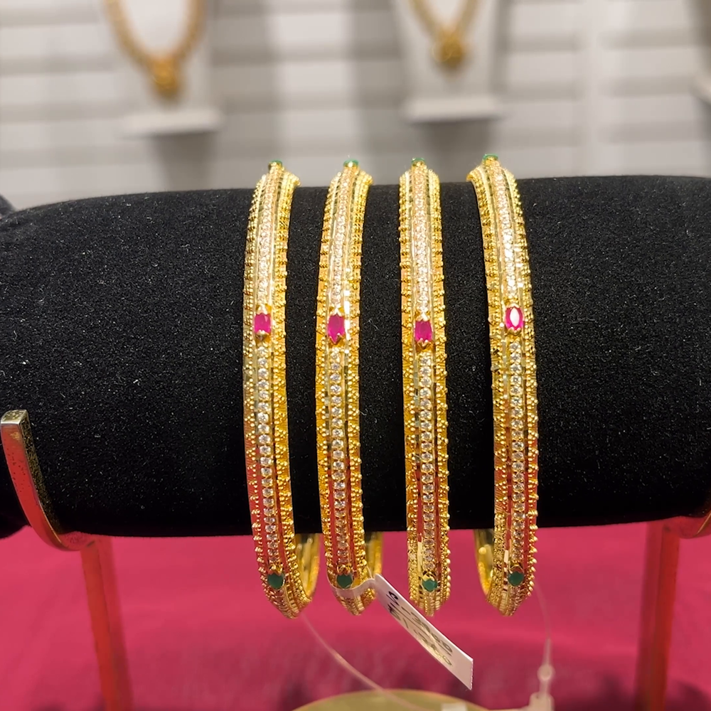 SOUTH INDIA 49.08gms BANGLES 22K Yellow Gold