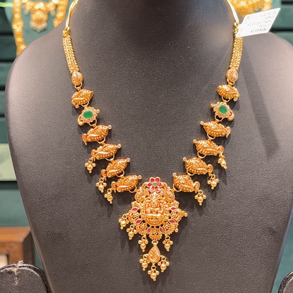 Chennai Shopping Mall 17.45gms NECKLACE 22K Antique