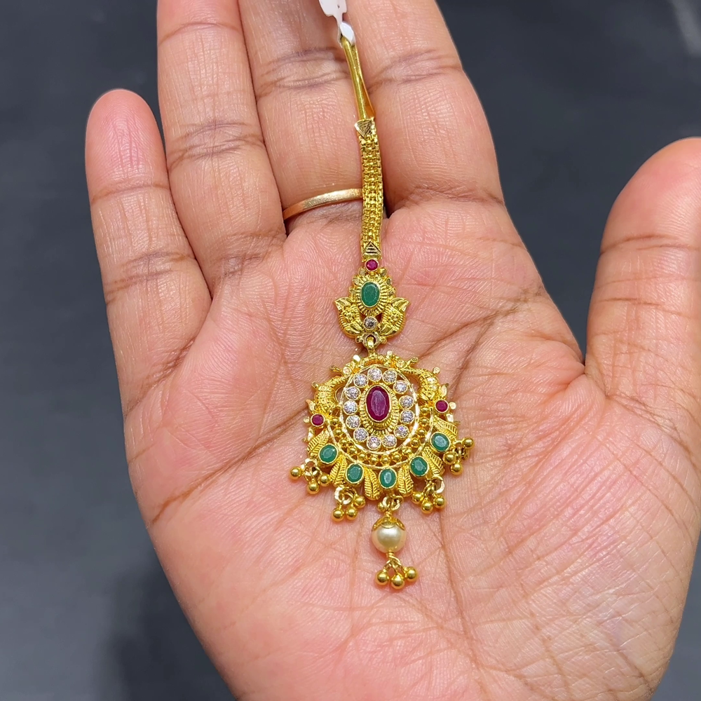 RS BROTHERS 6.057gms Papitabilla 22K Yellow Gold