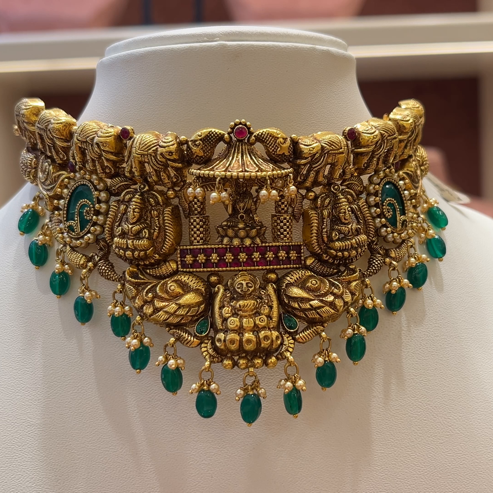 [make to order] 42.15gms CHOKER 22K