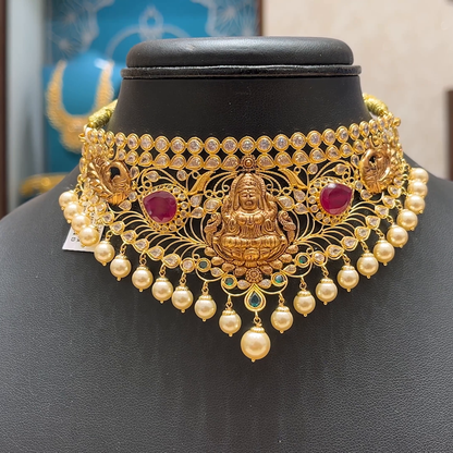 Chennai Shopping Mall 20.05gms CHOKER 22K Yellow Gold