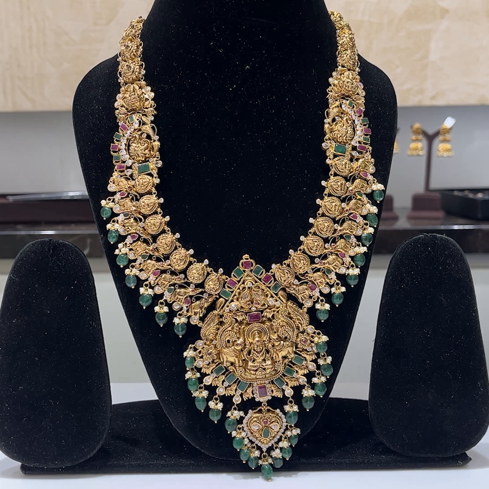 MUKUNDA JEWELLERS 85.3gms HARAMS 22K Yellow Gold