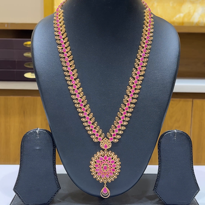 MUKUNDA JEWELLERS 57.334gms HARAMS 22K Yellow Gold