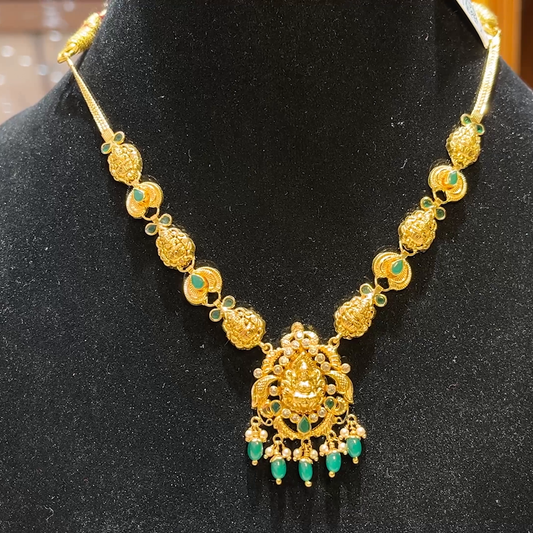 MUKUNDA JEWELLERS 9.72gms NECKLACE 22K Yellow Gold