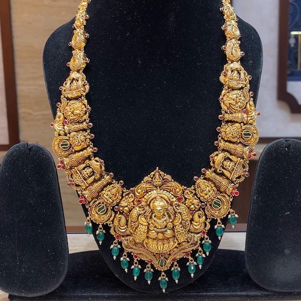 Chennai Shopping Mall 72.792gms HARAMS 22K Yellow Gold