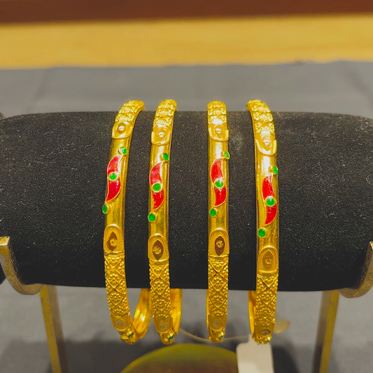 CMR 37.522gms BANGLES 22K Yellow Gold