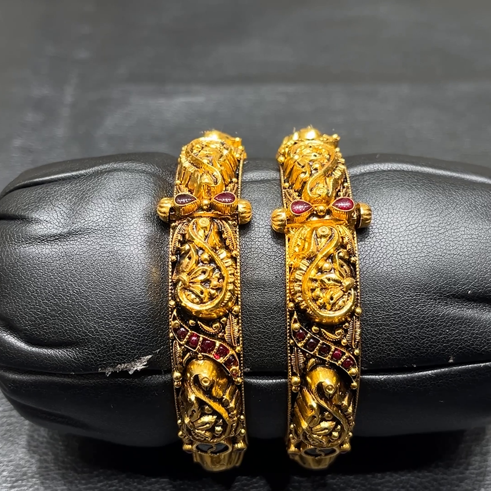 MUKUNDA JEWELLERS 38.697gms BANGLES 22K Yellow Gold