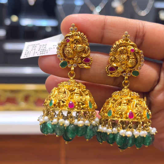 [make to order] 24.274gms EARRINGS 22K