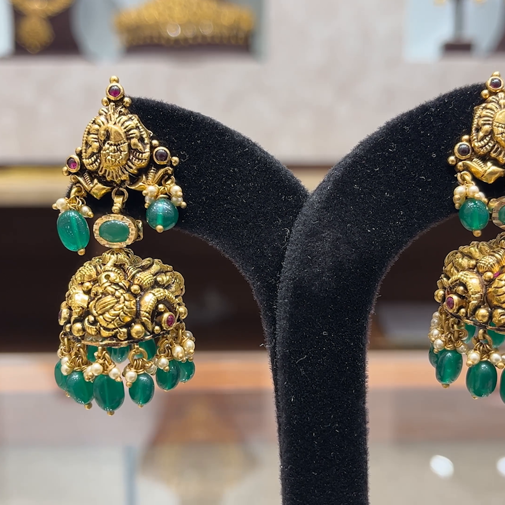 Chennai Shopping Mall 20.88gms EARRINGS 22K Yellow Gold