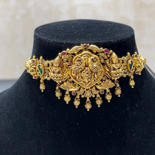 MUKUNDA JEWELLERS 20.405gms CHOKER 22K Yellow Gold