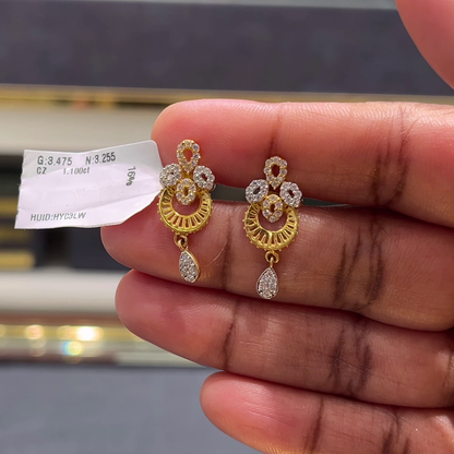 [make to order] 3.255gms EARRINGS 22K