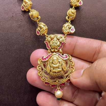 SwarnaKanchi 21.23gms HARAMS 22K Yellow Gold