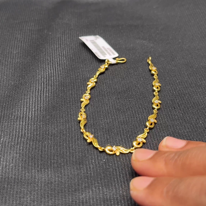 Anu Jewellers 6.717gms Bracelets 22K Yellow Gold