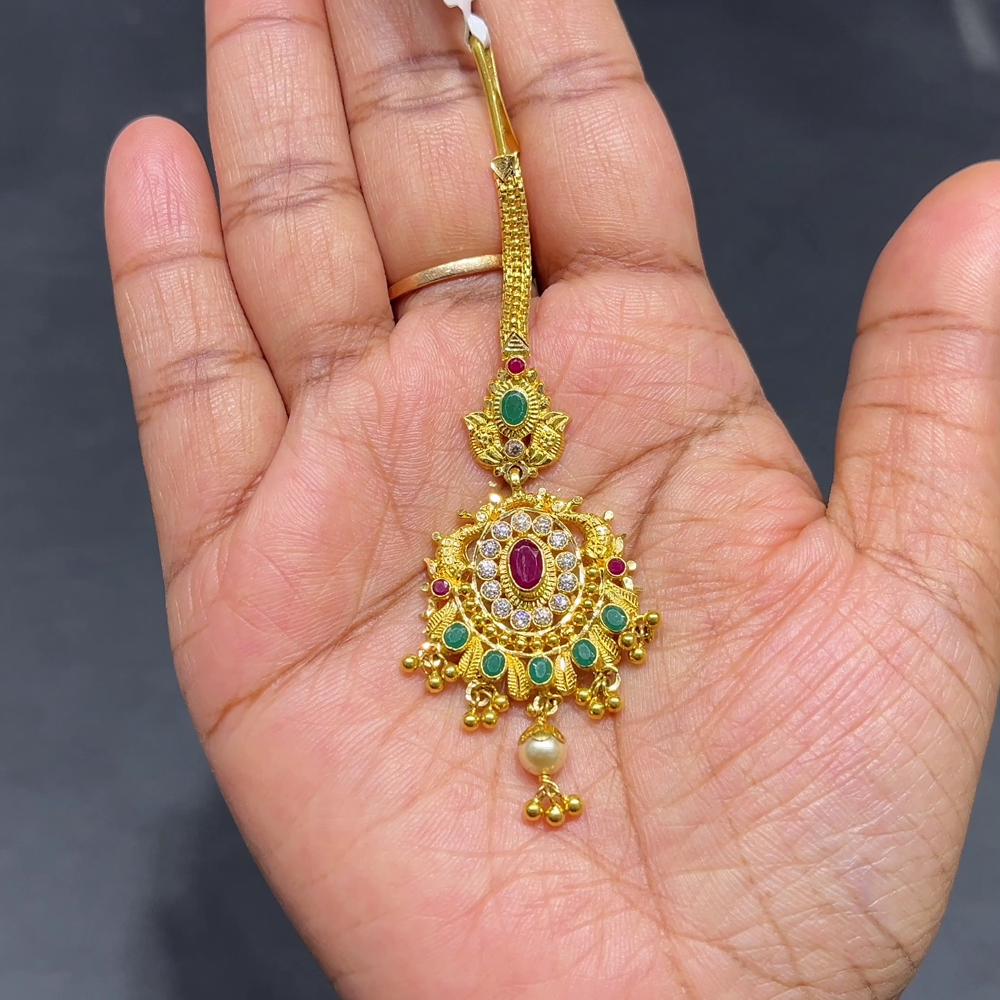 RS BROTHERS 6.057gms Papitabilla 22K Yellow Gold