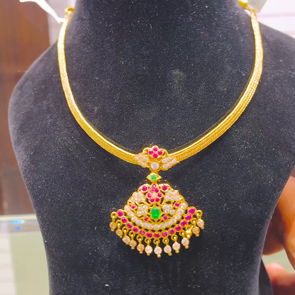 SOUTH INDIA 19.891gms NECKLACE 22K Yellow Gold