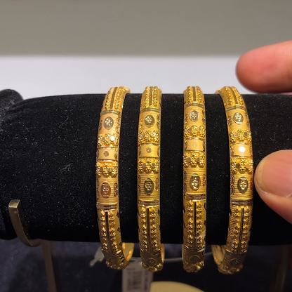 CMR 40.287gms BANGLES 22K Yellow Gold