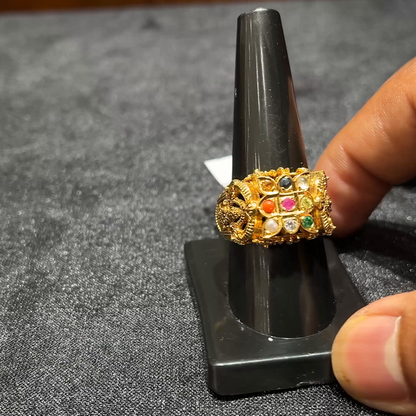 MUKUNDA JEWELLERS 15.106gms Ring 22K Yellow Gold