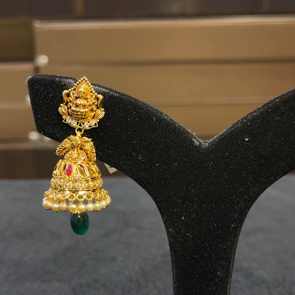 CHANDANA Brothers 15.867gms EARRINGS 22K Yellow Gold