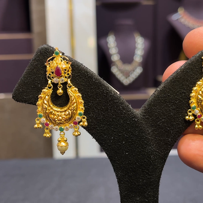 CMR 7.865gms EARRINGS 22K Yellow Gold