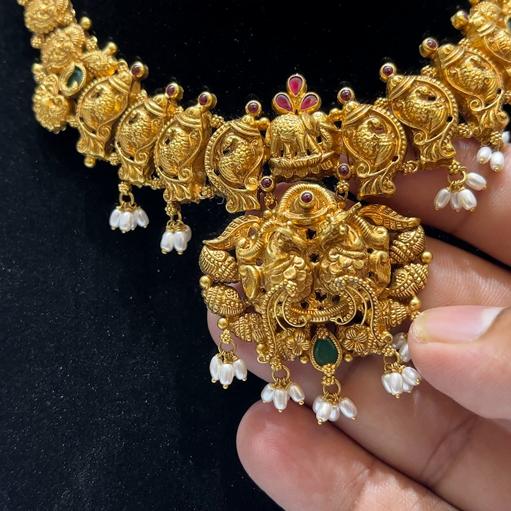 MUKUNDA JEWELLERS 24.83gms NECKLACE 22K Yellow Gold