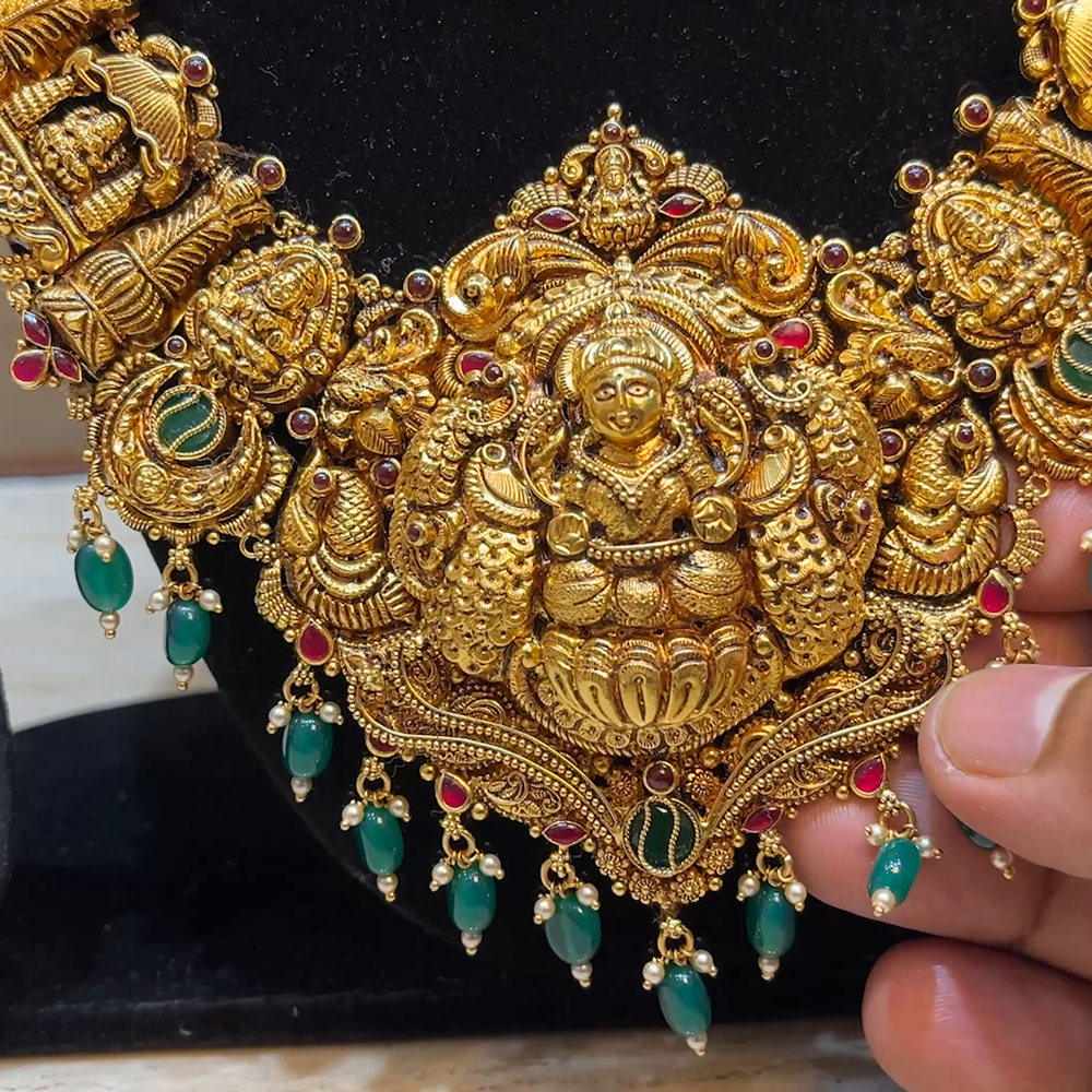 Chennai Shopping Mall 72.792gms HARAMS 22K Yellow Gold