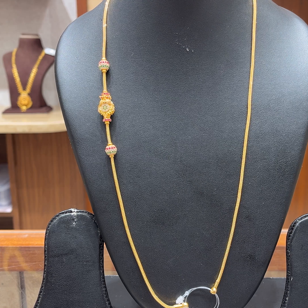 Chennai Shopping Mall 19.47gms CHAINS 22K Yellow Gold