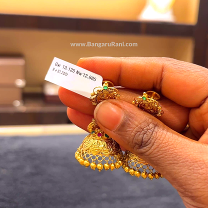 [make to order] 12.885gms EARRINGS 22K