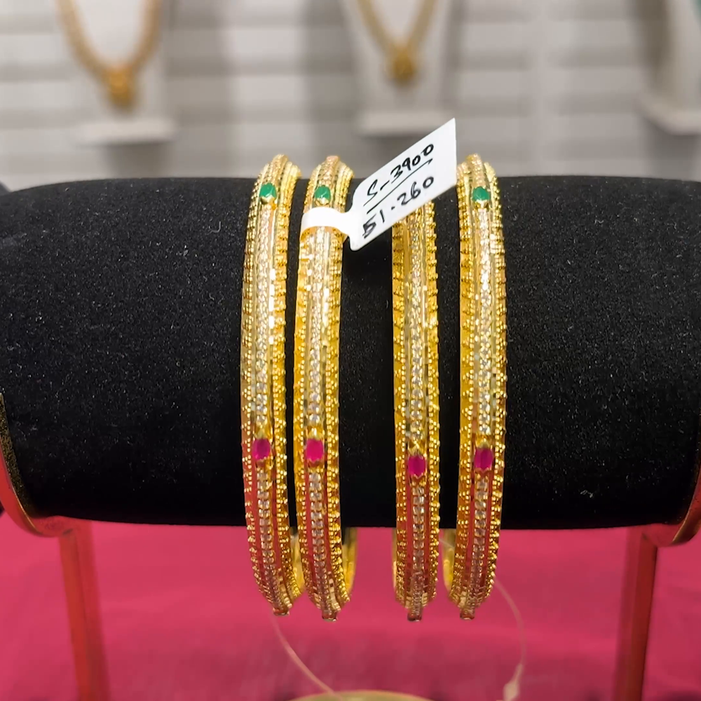 SOUTH INDIA 49.08gms BANGLES 22K Yellow Gold