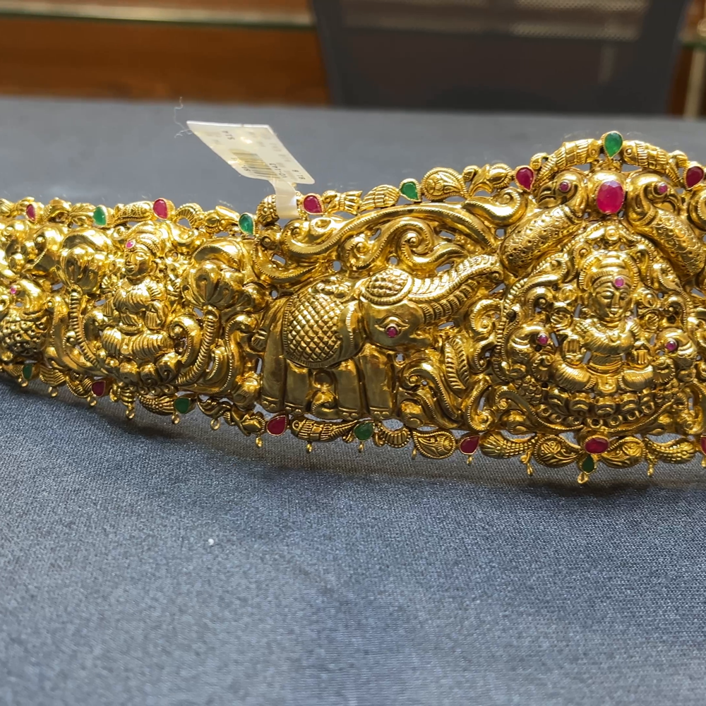 SRI RAM 88.388gms VADDANAM 22K Nakshi