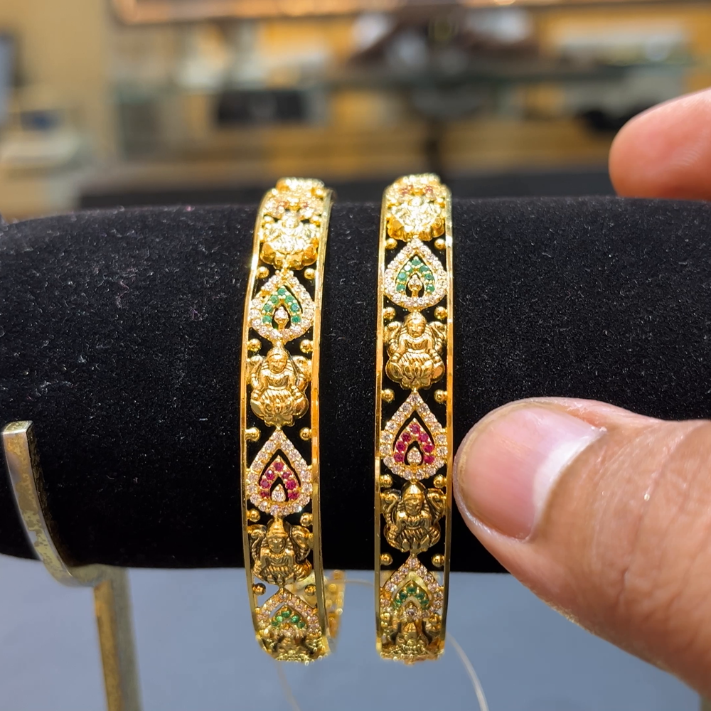 SOUTH INDIA 29.529gms BANGLES 22K Yellow Gold