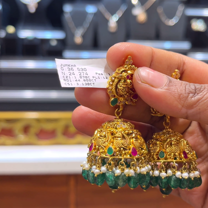 [make to order] 24.274gms EARRINGS 22K