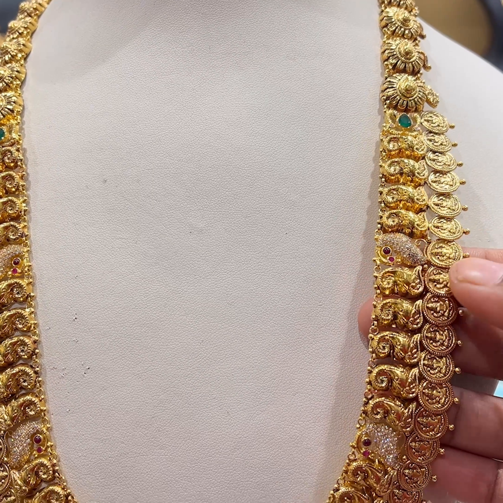 CHANDANA Brothers 60.11gms HARAMS 22K Yellow Gold