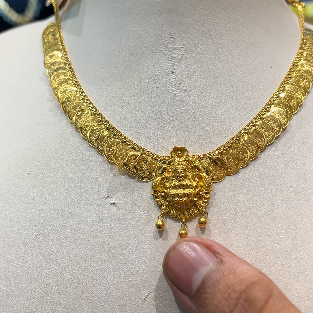 RS BROTHERS 10.752gms NECKLACE 22K Yellow Gold