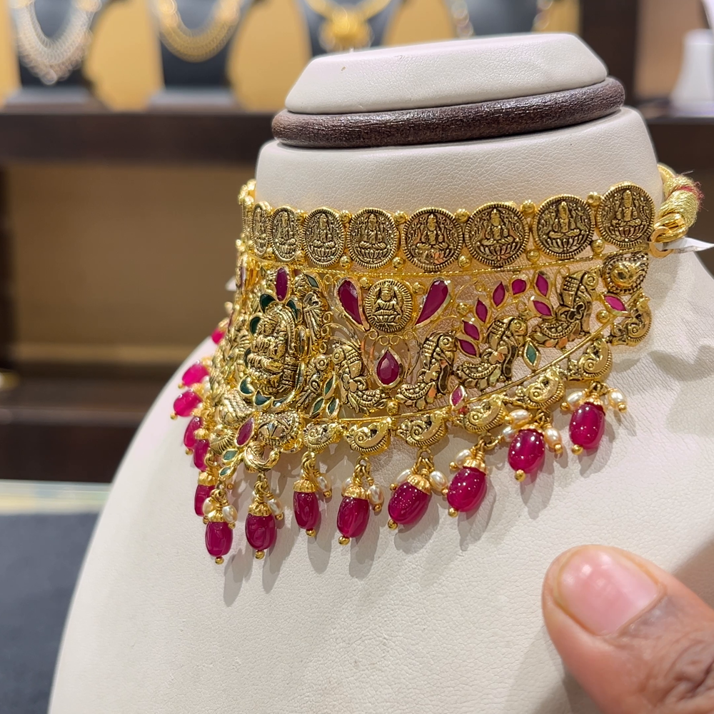 [make to order] 24.421gms CHOKER 22K