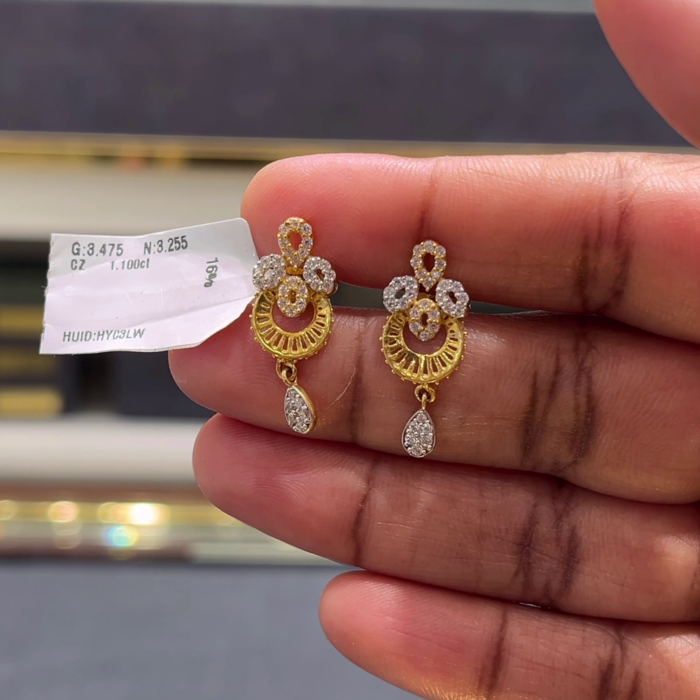 [make to order] 3.255gms EARRINGS 22K