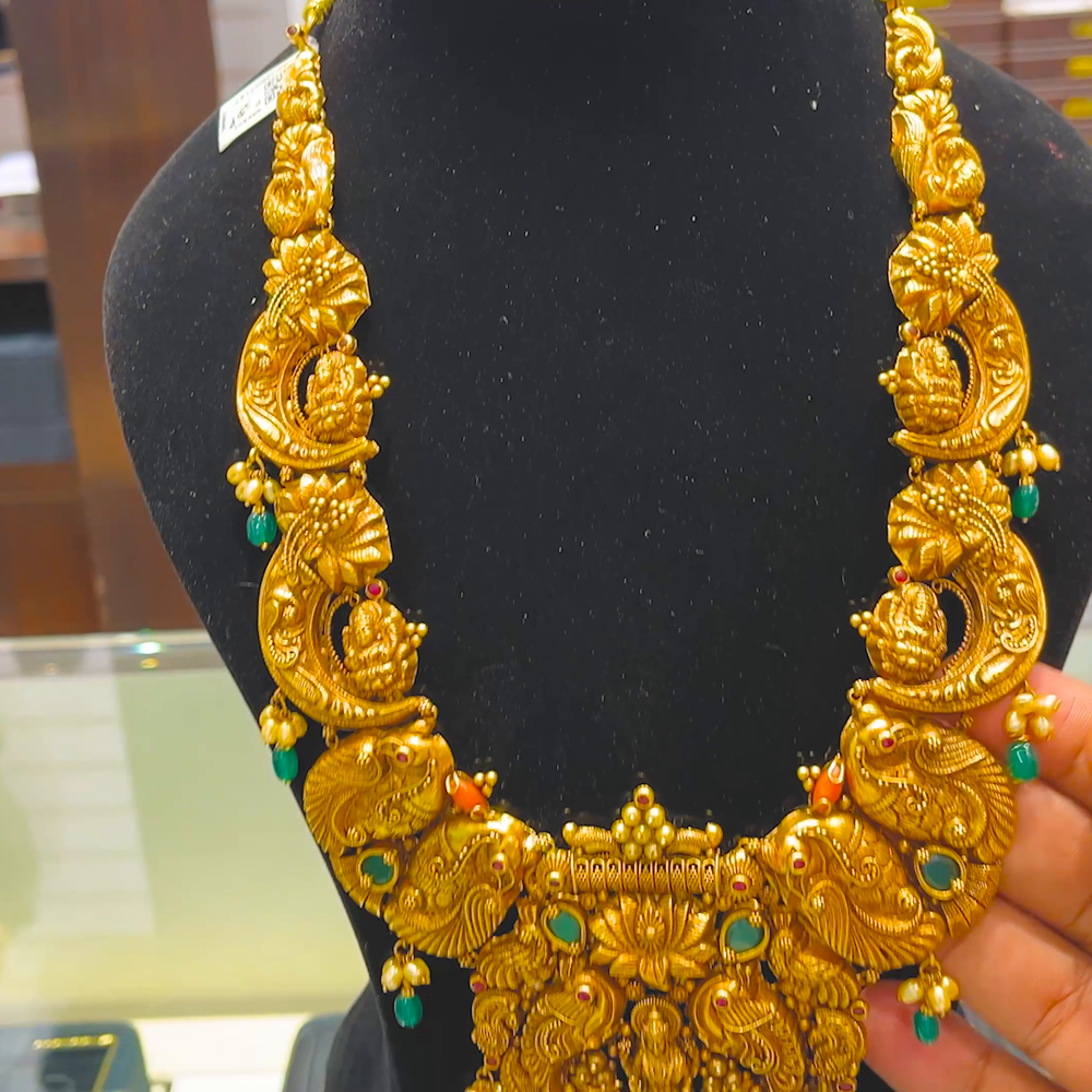 SOUTH INDIA 78.09gms HARAMS 22K Yellow Gold