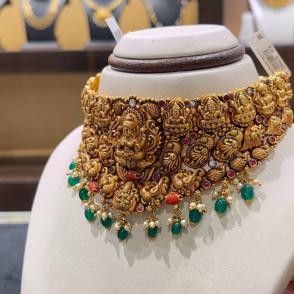 [make to order] 35.495gms CHOKER 22K