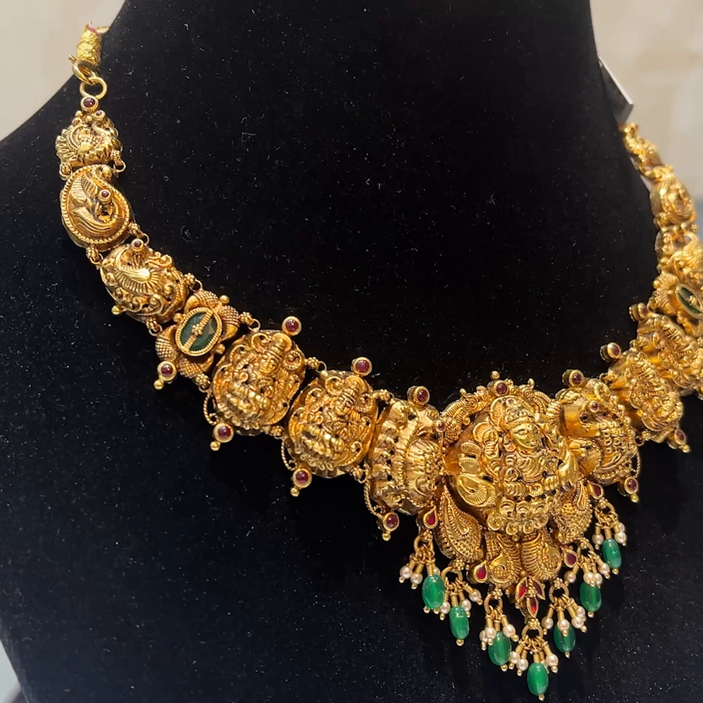 MUKUNDA JEWELLERS 23.9gms NECKLACE 22K Yellow Gold