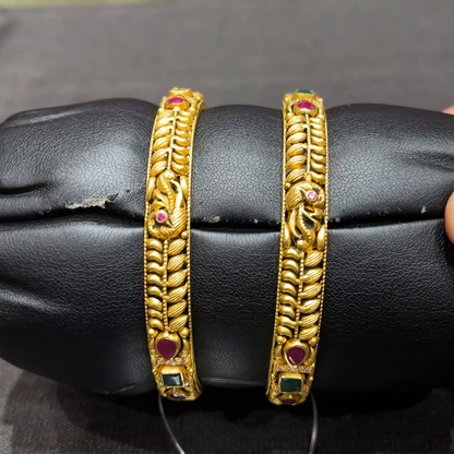 CMR 38.756gms BANGLES 22K Yellow Gold